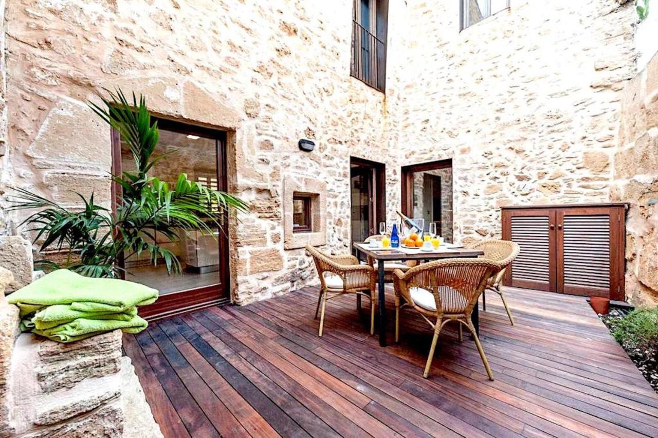 Casa Sa Pedra, En El Centro Historico De Alcudia 빌라 외부 사진