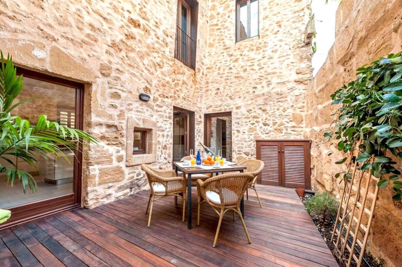 Casa Sa Pedra, En El Centro Historico De Alcudia 빌라 외부 사진