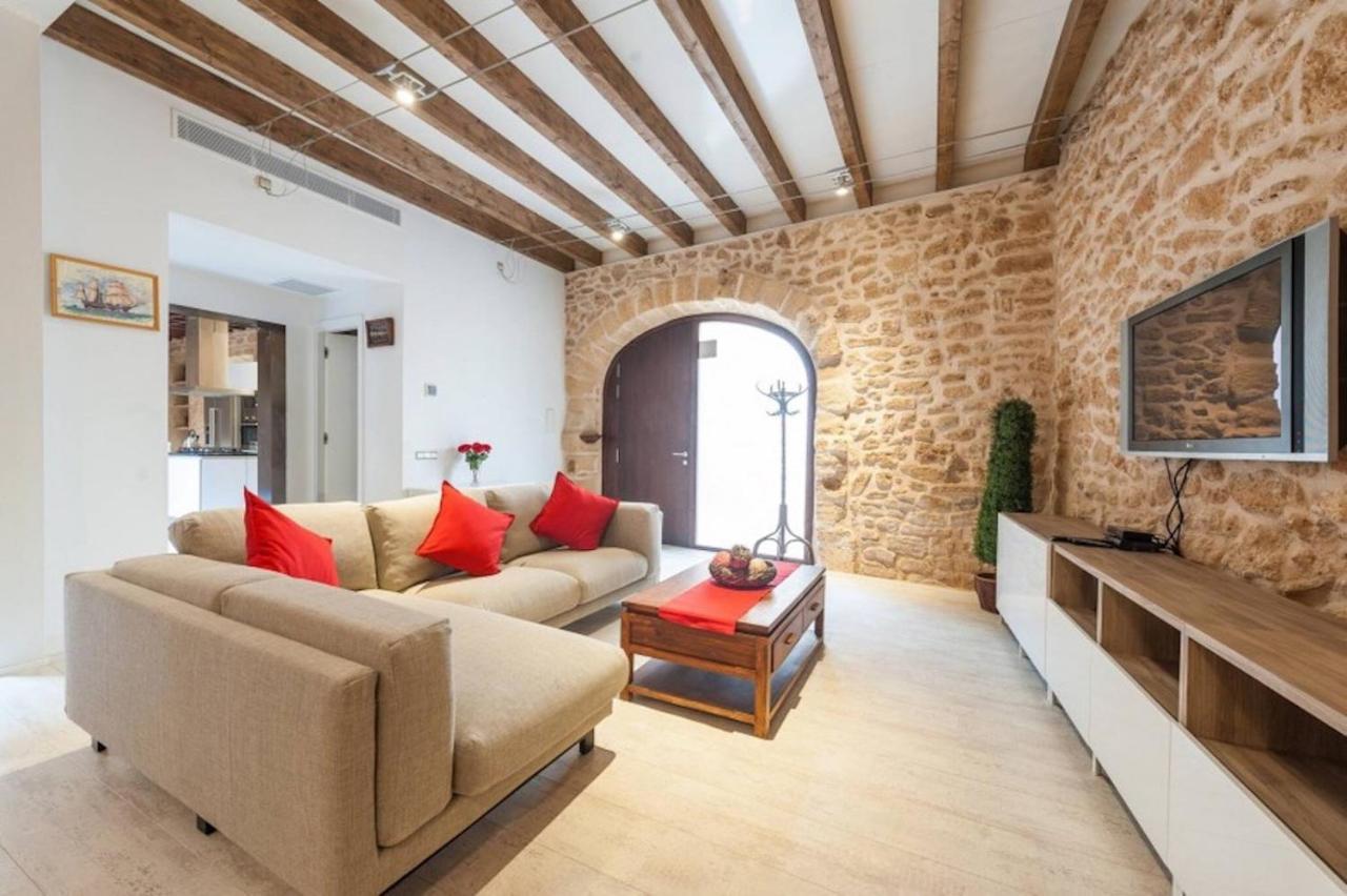 Casa Sa Pedra, En El Centro Historico De Alcudia 빌라 외부 사진